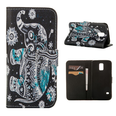 

MOONCASE Case for Samsung Galaxy S5 Flip PU Leather Fold Wallet Card Slot Kickstand Back Case Cover [Pattern series] /a15