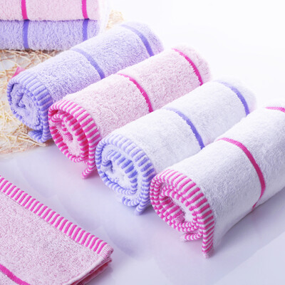 

Matt towel home textiles pure cotton plain weak twist Provencal face towel mixed with 4 loaded 33 70cm 90g