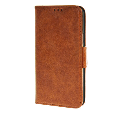 

MOONCASE Case for Samsung Galaxy E7 E700 Case Wallet Card Slot with Kickstand Flip Leather Back Case Cover Brown