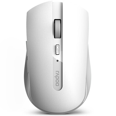 

Rapoo 7200M Bluetooth Multimode Wireless Mouse Office Mute Mouse White