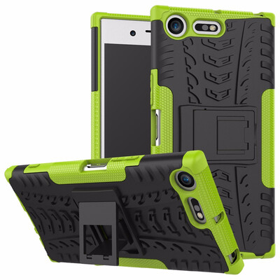 

Goowiiz Phone Case For Sony Xperia XZXZ PremiumX miniX Compact Armor Tire Texture Rugged Protection PCTPU