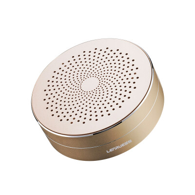 

Lan Yue LEnRuE K2 Bluetooth Speaker Computer Audio Subwoofer Card Wireless Speaker Outdoor Portable Mini Speaker Rose Gold