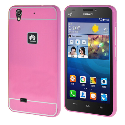 

MOONCASE Huawei G620 Случай 2 В 1 жесткий бампер вставить обложка чехол для Huawei Ascend G620 розовый