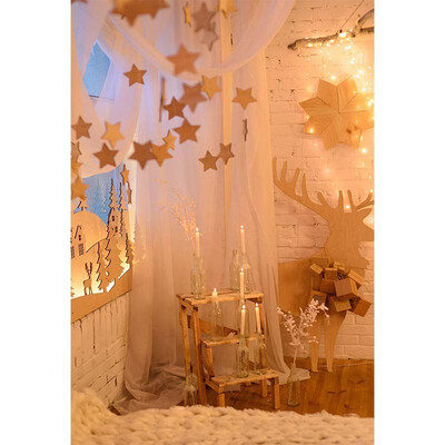 

Warm Feeling Photo Backdrop 57FT Vinyl Fabric Cloth Digital Printing Photo Background -3212