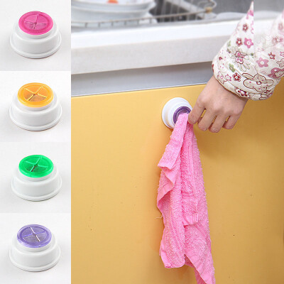 

Cntomlv Random Color 3PCS kitchen accessories Wash cloth clip holder clip dishclout storage rack bath room storage hand towel