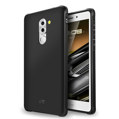

Goowiiz Phone Case For Huawei Honor Play 6X Carved Dragon Thin Matte soft Silicone Prevent falling