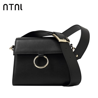 

NTNL fairy bag female 2018 new style fashionable style with genuine leather style 100 hand-in-hand bill of lading shoulder bag