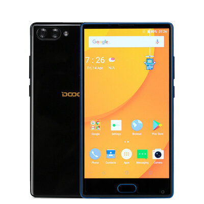 

Doogee Mix 4G Smartphone 55" HD Android 70 Helio P25 Octa Core 4GB RAM 64GB ROM 16MP8MP Dual Cameras Fingerprint ID Cellphone