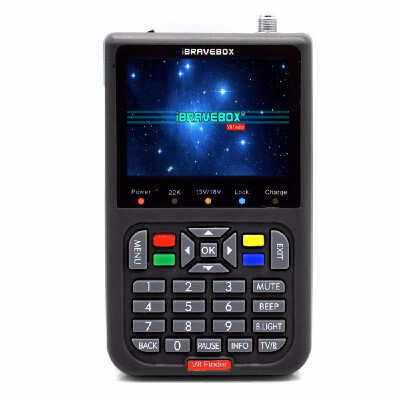 

DVB-S2 V8 Finder Digital Satellite Finder With 35 inch LCD Digital Display