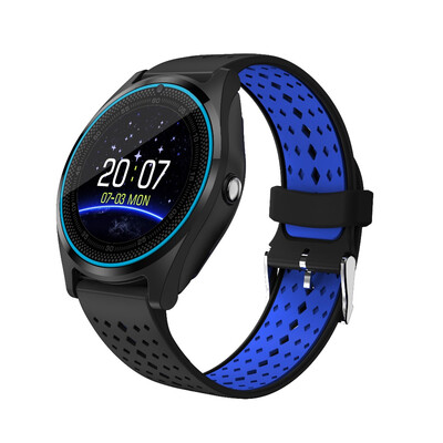 

Smart Watch with Camera Bluetooth Smartwatch SIM Card Wristwatch for Android IOS Wearable Devices