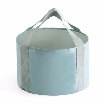 

Folding Footbath Travel Portable Wash Washbasin Folding Foot Bucket Camping