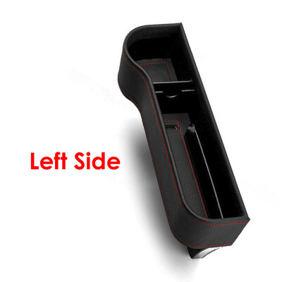 

Universal Car Storage Box Car Organizer Seat Gap PU Case Pocket Car Seat Side Slit for Wallet Phone Coins Cigarette Keys Cards