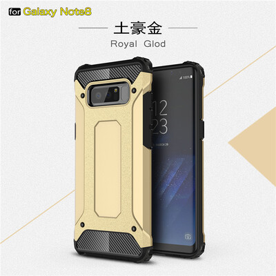 

Goowiiz Phone Case For Samsung Galaxy S8S8 PlusNote 8 King Kong Armor Fashion Bumper PC TPU Prevent falling