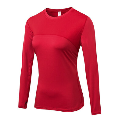 

Hot Women Fitness Tight female T-shirt Training Sport Suit Running Sportswear