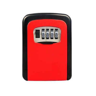 

Easy Key Box Multifunction Password Lock Aluminum Red K102PK