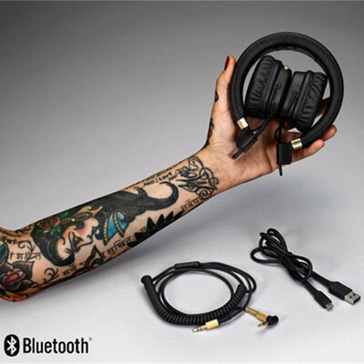 

Marshall Major II Wireless Headphones Bluetooth headset High Quality Professional HiFi Headphone Black VS Studio SOLO Wireless