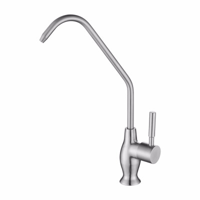 

304 stainless steel pure tap single cold drinking water kitchen faucet