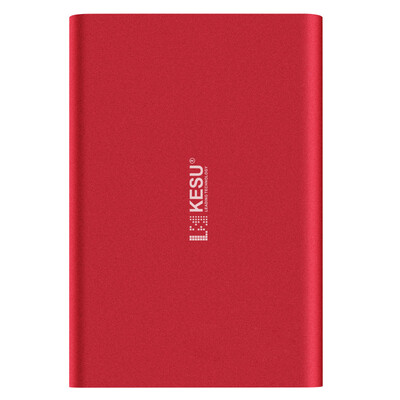 

KESU E201-1TR mobile hard disk USB30 interface 25 inches 1TB wine red