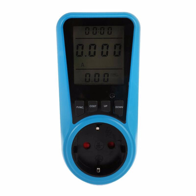 

Household Power Meter Measuring Outlet Socket Electricity Usage Monitor