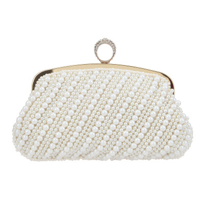 

Fawziya Pearl Clutch Purses For Women Ring Evening Bags And Clutches