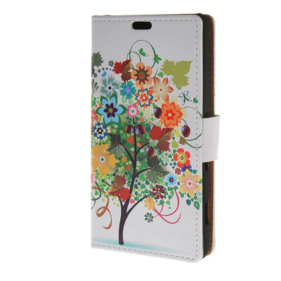 

MOONCASE чехол for Sony Xperia Z4V Кожа флип держатель кошелек стиль карты и Kickstand крышки случая [Симпатичные шаблон] дизайн / a04