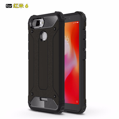 

Goowiiz Phone Case For Xiaomi Redmi 66AS2 King Kong Armor Fashion Bumper PC TPU Prevent falling
