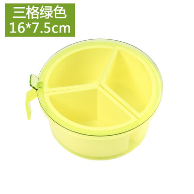 

YINNO Creative Plastic Seal Condiment Tank Barbecue Seasoning Bottlee Grid Starch Box Salt Tank Set Spice Bottle