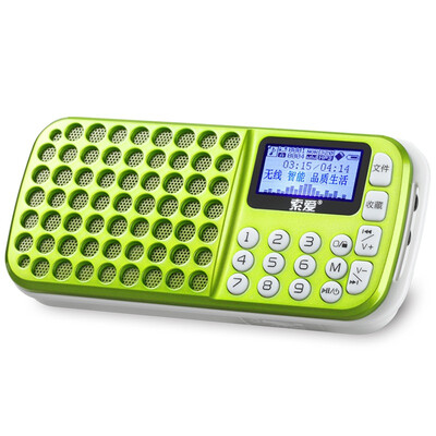 

Sony Ericsson (soaiy) S-138 портативный стерео динамик карты мини-плеер карты MP3 старое радио диктор карточки сотовый зеленый