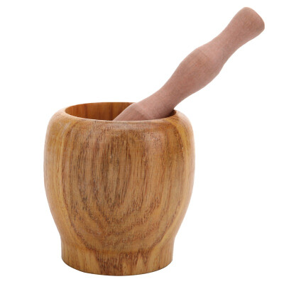 

Jia Chi solid wood squeeze garlic paste garlic paste garlic garlic device Qiaozhao JC-P1899