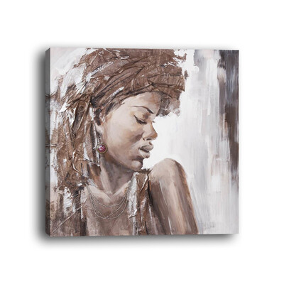 

Framed canvas modern living room bedroom background abstract character decorative painting