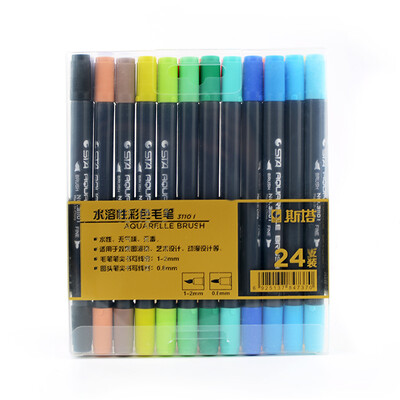 

Star STA 3110 1 color double head water soluble soft marker pen beauty signature pen comic soft pen
