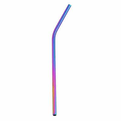 

1PCS High Quality Stainless Steel Colorful Drinking Straw