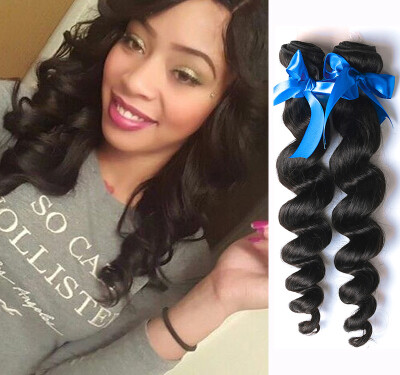 

WYF бразильская Virgin Hair Loose Wave 4 Bundles 100% необработанные связки для человеческих волос