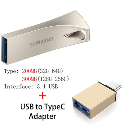 

Original Samsung 31 USB Pendrive 200M300M Usb Flash Drive 32GB 64GB 128GB 256GB Pen Drive Mini U Disk Stick Usb Key High Speed
