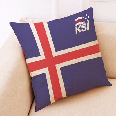

The 2018 World Soccer Cup Home Decor National Flag Cushion Cover Linen Sofa Design Throw Pillow Case