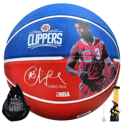 

Spalding Spalding Outdoor Training No 7 Rubber Basketball Wearable Learning Blue Ball 83-350Y