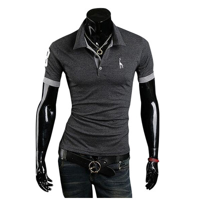 

Zogaa Mens POLO Shirt Fawn Short Sleeve