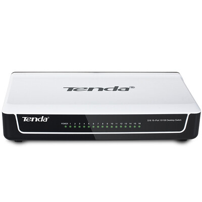 

Tenda Tenda S16 16-port 100M switch enterprise home dormitory network engineering monitoring network splitter