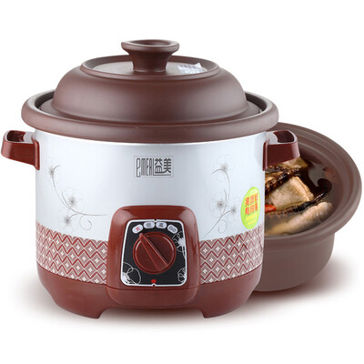 

Yimi фиолетовый горшок каши электрический тушить горшок 3L YM-D35SW