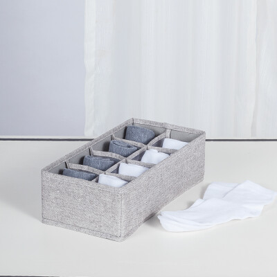 

Finishing life stosto underwear storage box bra fabric finishing box foldable new 8 grid bra box