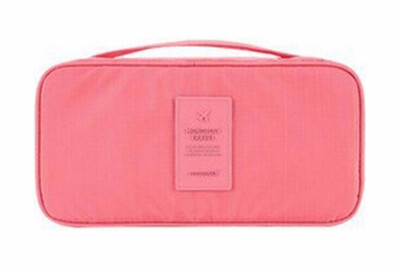 

Bra Underwear Storage Bag Waterproof Nylon Travel Portable Makeup Pouch Case Han