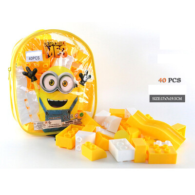 

Cute Cartoon Building Blocks Bricks Model Assembled Set Educational Toys Cool Cube Micro World Cartoon Star Clown Building Block M