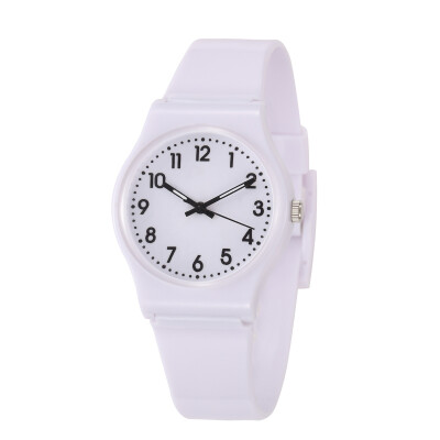 

Simple children quartz watchrubber strap