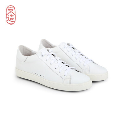 

JINGZAO Sneaker for women Womens casual leather white shoes