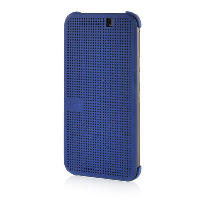 

MOONCASE Ultra Slim Leather Side Flip Pouch Thin Shell Back ЧЕХОЛ ДЛЯ HTC One M9 Blue