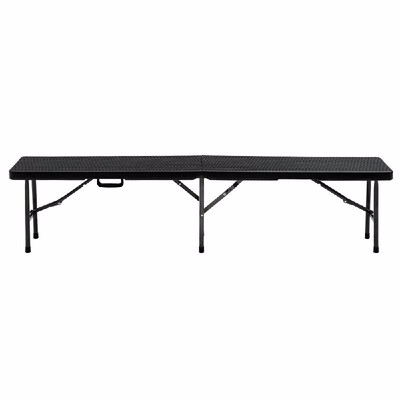 

IKAYAA 6FT Long Portable Folding Camping Picnic Bench Outdoor Garden Party P6H8