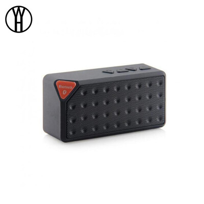 

WH X3 Bluetooth Speaker Fashion Style TF USB Wireless Portable Music Sound Box Subwoofer Loudspeakers for huawei xiaomi
