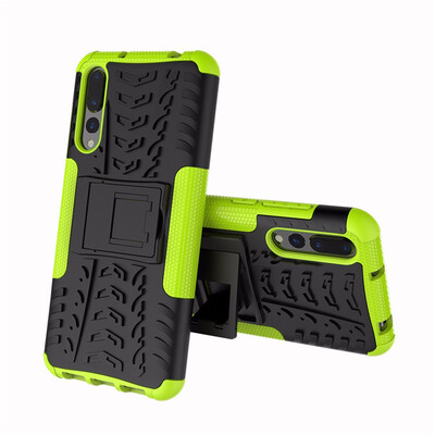 

Goowiiz Phone Case For Huawei P20P20 ProP20 LiteNova 3E Armor Tire Texture Rugged Protection PCTPU Full Protection