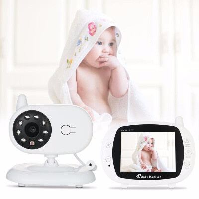 

Video Baby Monitor Baby Security Camera With 35 TFT LCD 2 Way Talkback 24GHz Digital Infrared Night Vision Temperature Monitor