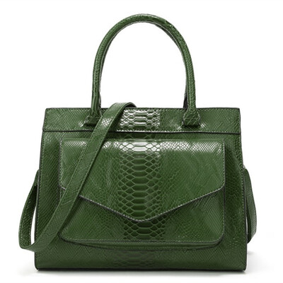 

Vintage Women Shoulder Bags pu leather top quality luxury brand designer famous shoulder bag fashion Serpentine Casual handbag